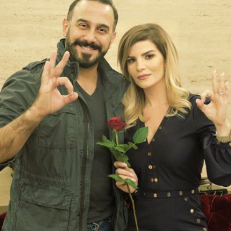  قصي خولي خلال اطلالته مع نسرين ظواهرة