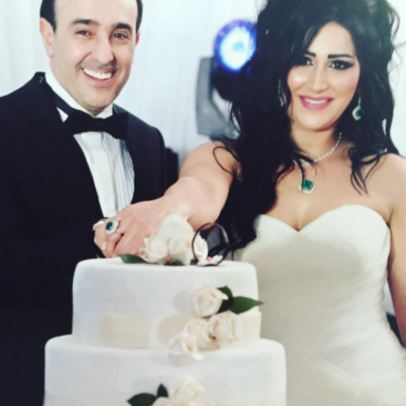 زوجة صابر الرباعي تستعيد ذكريات زفافه
