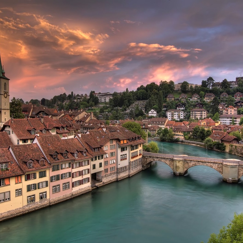 سويسرا الساحرة بطبيعتها الخلابة