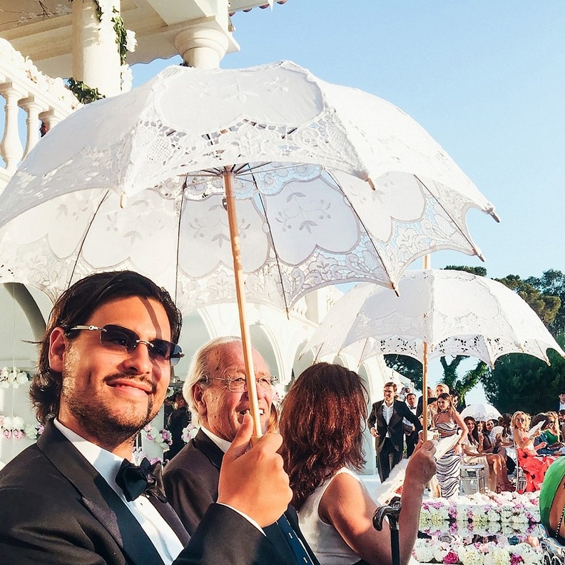 حفل زفاف حفيد أحد جنرالات القذافي 