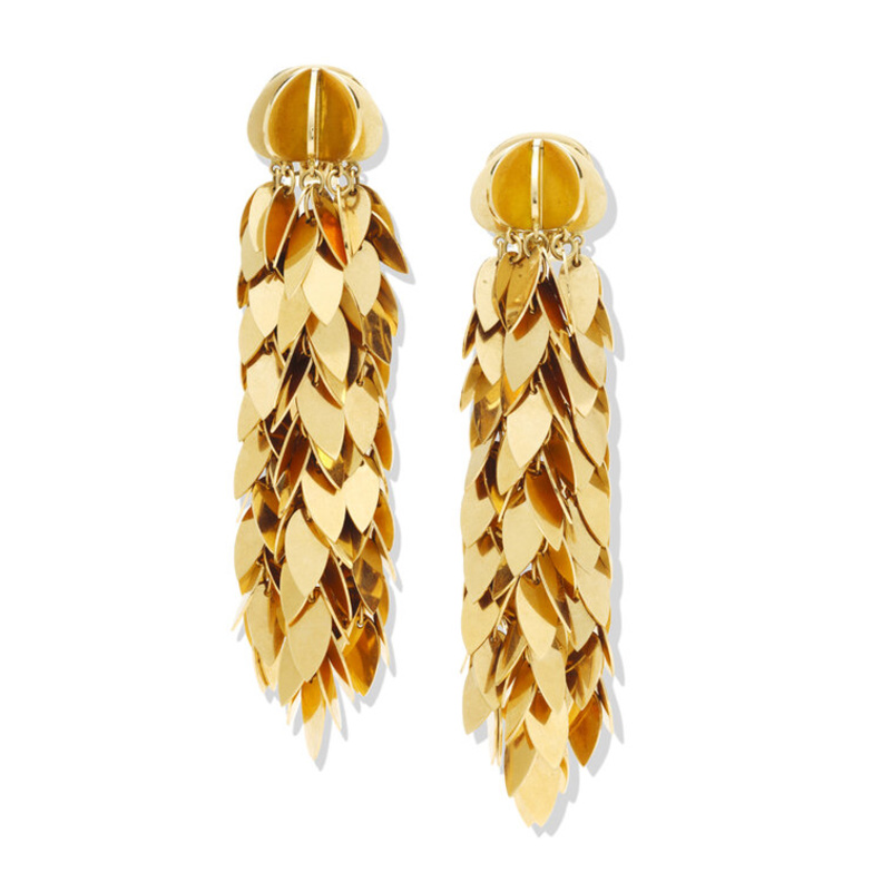 أقراط Gold Tassel من سايمون تيكل Simon Teakle