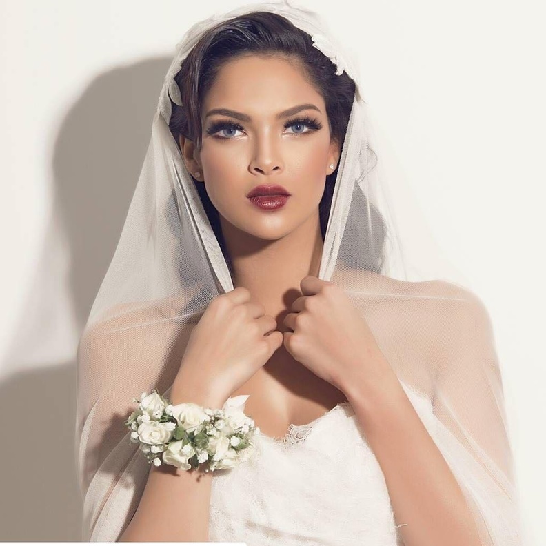 إطلالة عروس سعودية من انستغرام نجلاء زيني