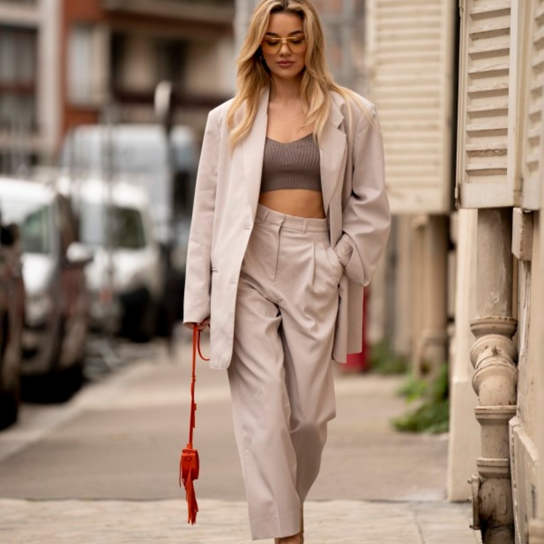 أفكار تنسيق البدلة الرسمية لاطلالات الستريت ستايل