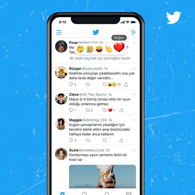 الرموز التعبيرية الجديدة سيتم تجربتها في جميع انحاء تركيا