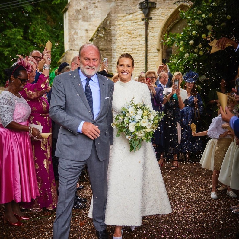 حفل زفاف إنديا هيكس وصيفة شرف حفل زفاف الأميرة ديانا