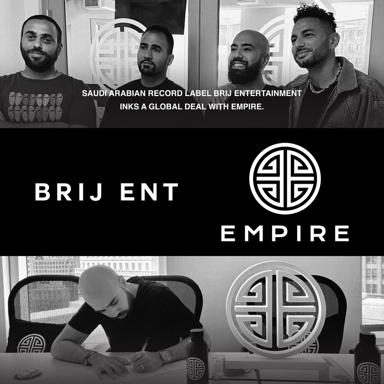 صفقة عالمية بين Brij Entertainment وEMPIRE لدعم المواهب المبدعة