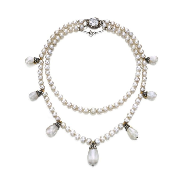 قلادة ملكية من شوميه Chaumet في مزاد Sotheby’s في هونغ كونغ