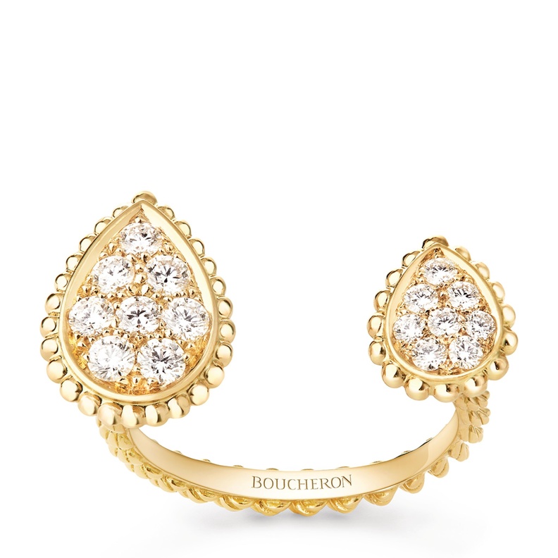 موديلات خواتم مفتوحة من دار Boucheron