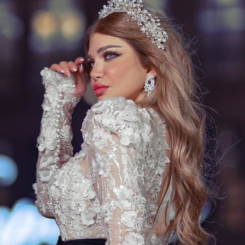 ياسمين الخطيب اصيبت بكورونا في شهر العسل- من صفحة ياسمين على فيسبوك