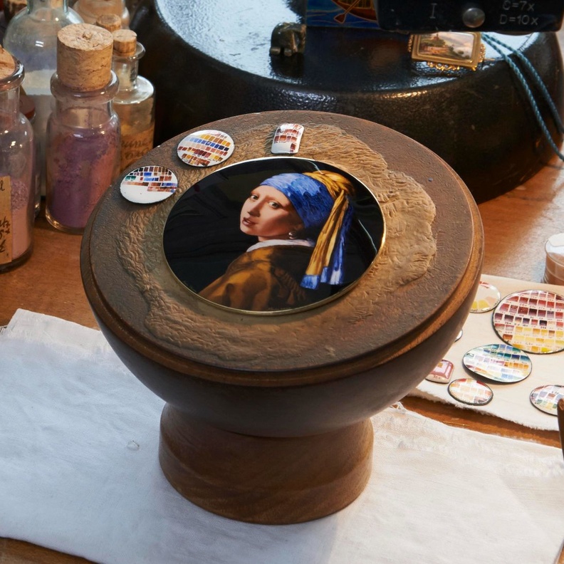 تحية من ڤاشرون كونستنتان إلى جوهانز فيرميير Les Cabinotiers Westminster Sonnerie