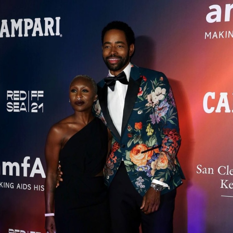 النجم جاي إليس و وسينثيا إيريفو