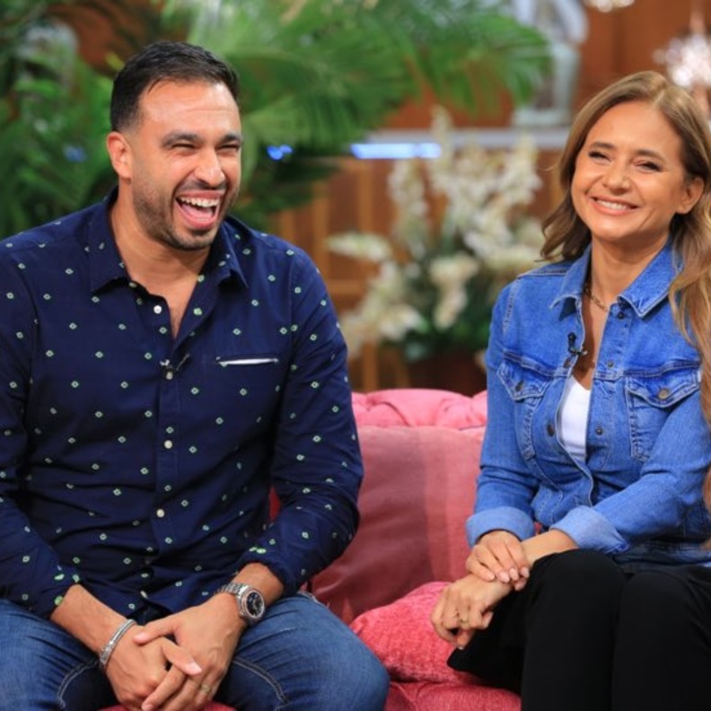 نيللي كريم وزوجها