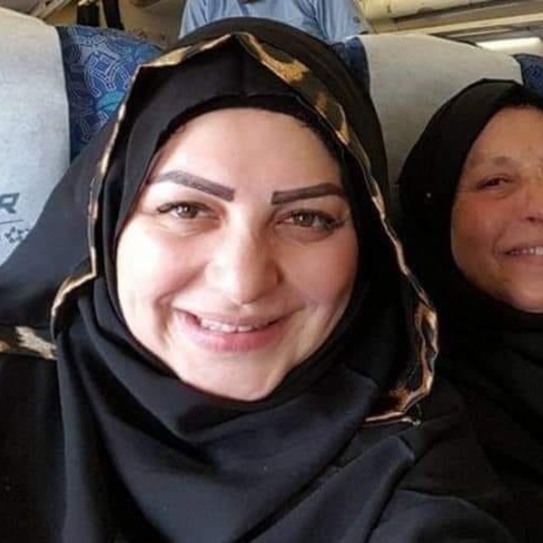 ميار الببلاوي ووالدتها الراحلة