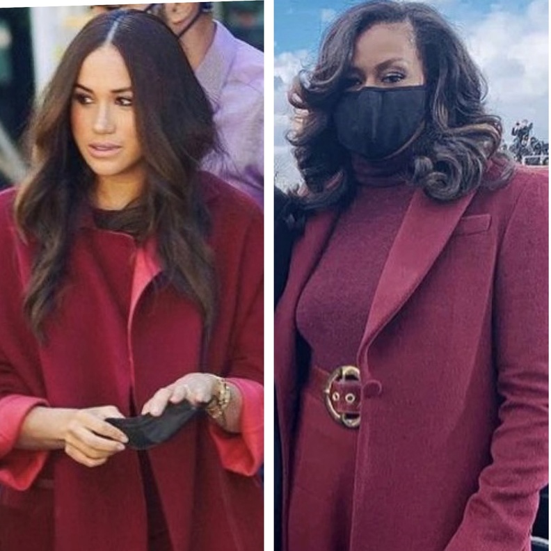 ميشيل اوباما وميجان ماركل