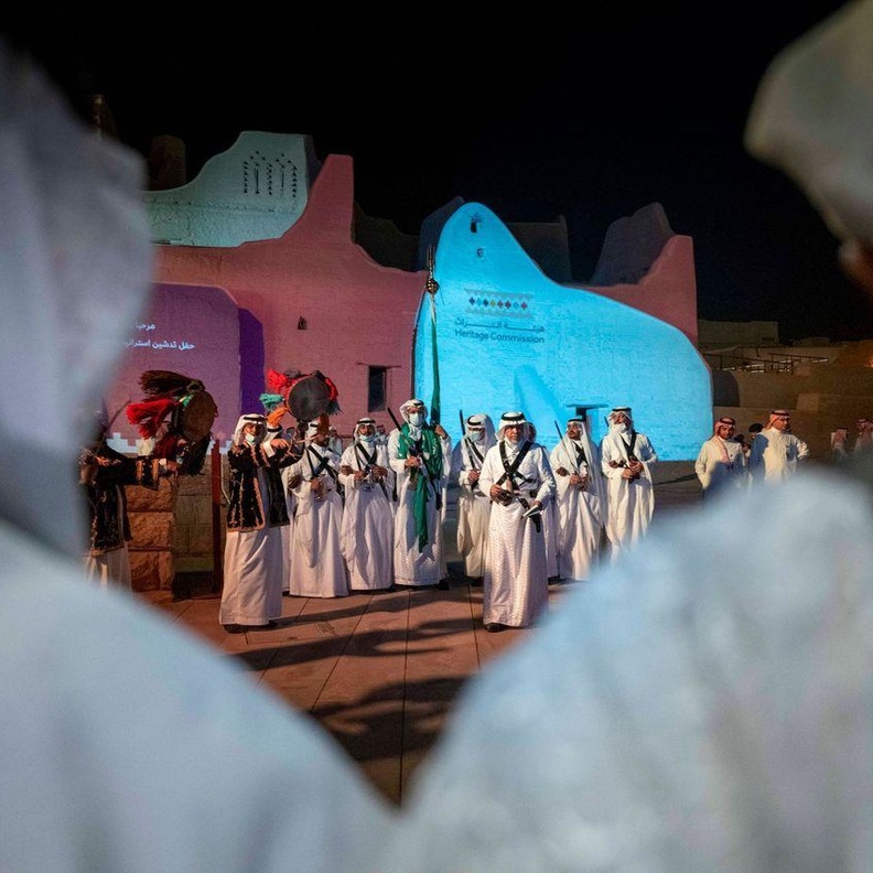 حفل اطلاق استراتيجية هيئة التراث - المصدر وزارة الثقافة 