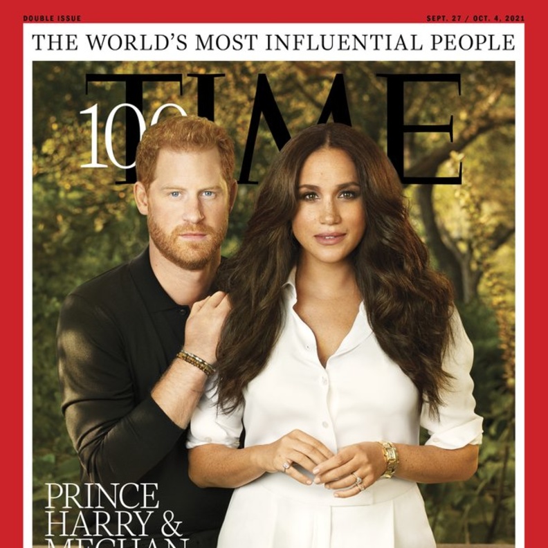 هاري وميغان يتصدران غلاف Time ضمن أكثر 100 شخصية مؤثرة