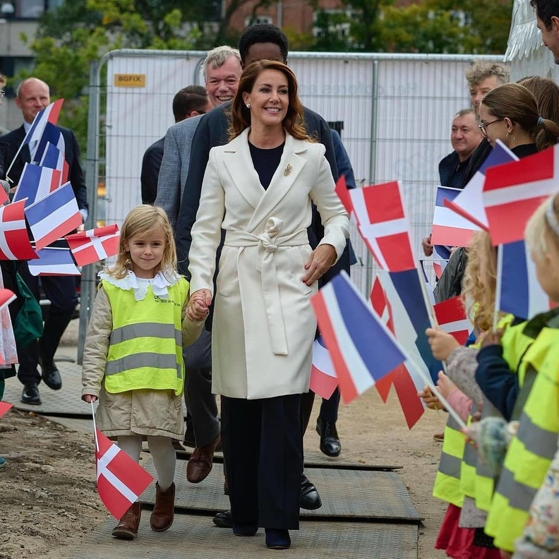 الأميرة ماريا تزور مدرسة الأمير هنريك