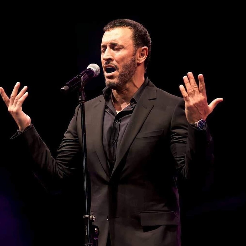 كاظم الساهر- صورة من حسابه على انستقرام