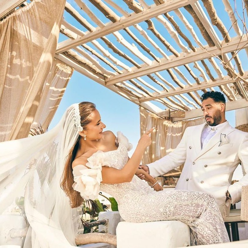 نيللي كريم وهشام عاشور