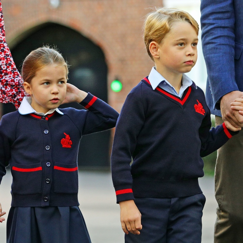  الأمير جورج والأميرة تشارلوت 