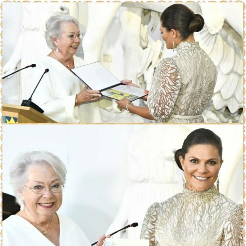 الأميرة فيكتوريا تحصل على جائزة امرأة العام في السويد