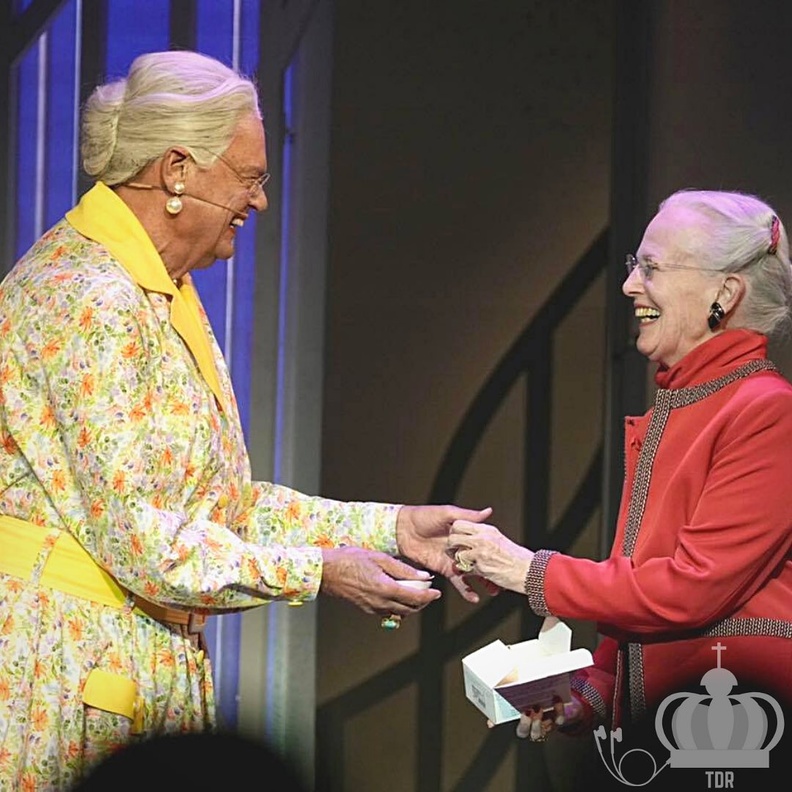 أولف بيلجارد قدم محاكاة ساخرة لشخصية الملكة مارغريت