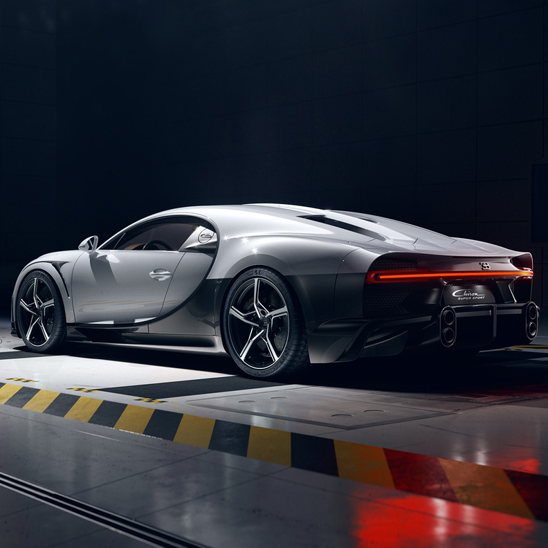 بوغاتي تبدأ تصنيع آخر 40 نسخة من سيارة شيرون