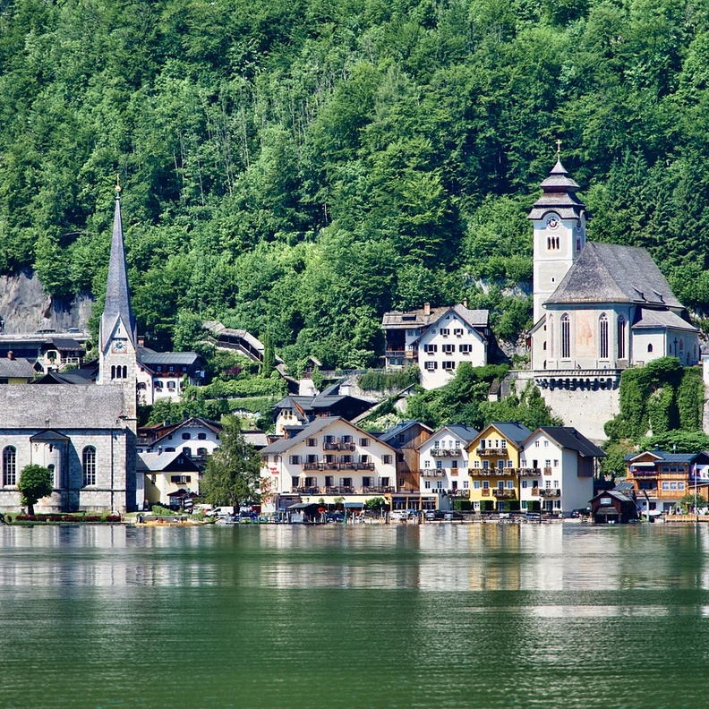 جمال ساحر في قرية هالشتات النمسا بواسطة MemoryCatcher