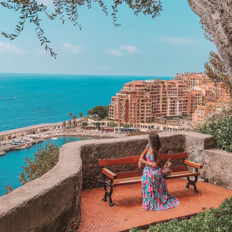 زيارة حدائق موناكو العامة مثل حدائق سانت مارتن Saint-Martin Gardens