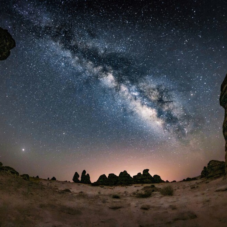 سماء العلا ونجومها المذهلة - المصدر ثامر اليوبي