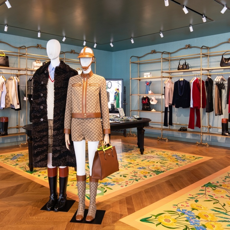 سيضمّ المتجر مجموعة Gucci 100 تكريماً للذكرى المئوية للدار