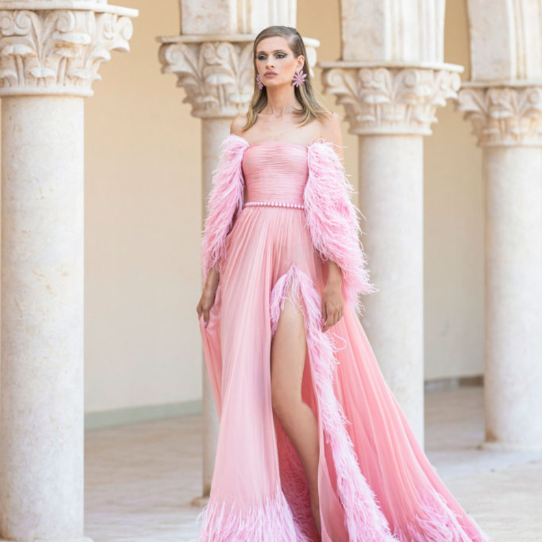 فساتين خطوبة أوف شولدر@georgeshobeika