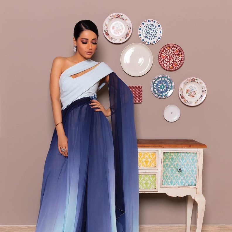 فساتين خطوبة خريف 2021 انستقرام @rahmariadh