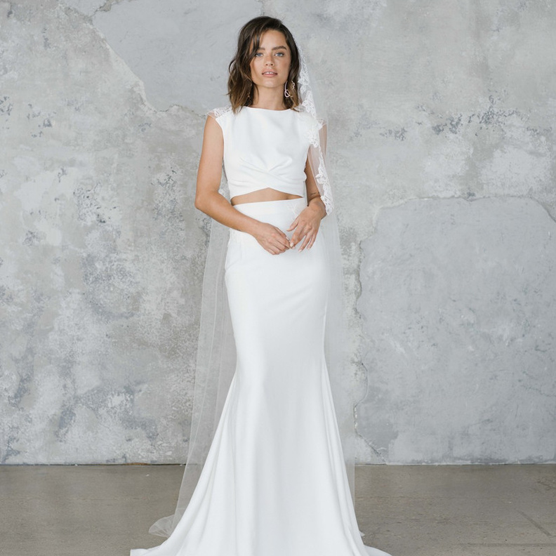 فساتين زفاف مينيمالية@rimearodaky