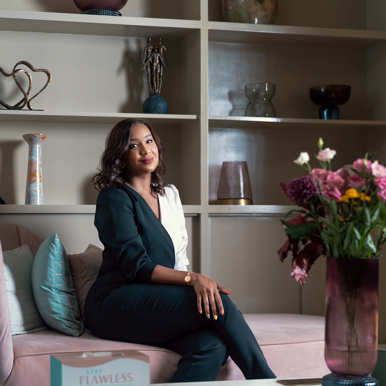 مالكة الصالون هديل اسماعيل