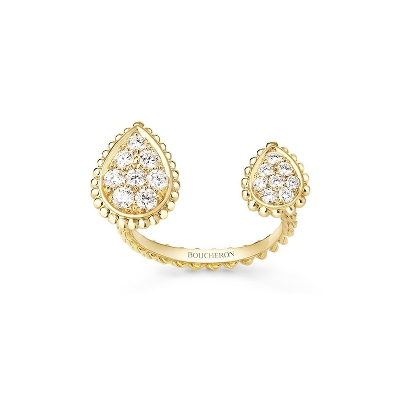 موديلات خواتم ذهبية مفتوحة من دار بوشرون Boucheron