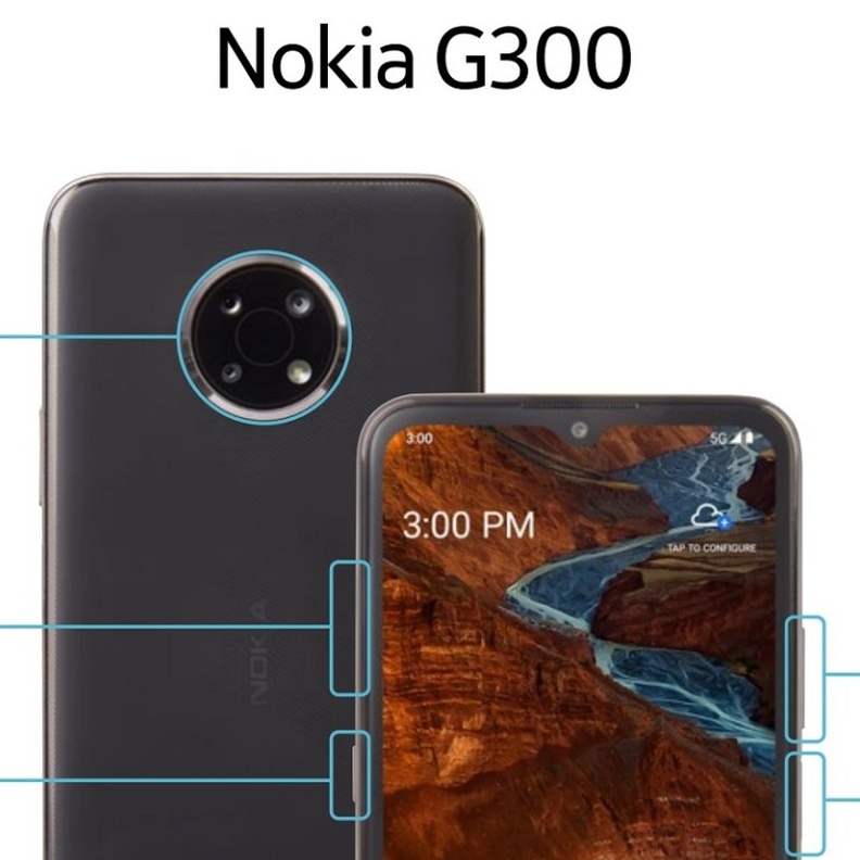 نوكيا تطلق رسميا هاتف Nokia G300 بتقنية 5G وسعر رخيص