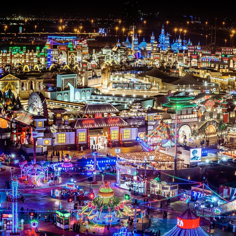 افتتاح موسم القرية العالمية في دبي