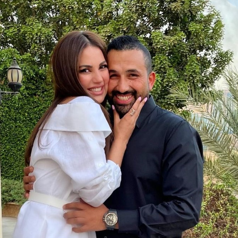 درة وزوجها هاني سعد