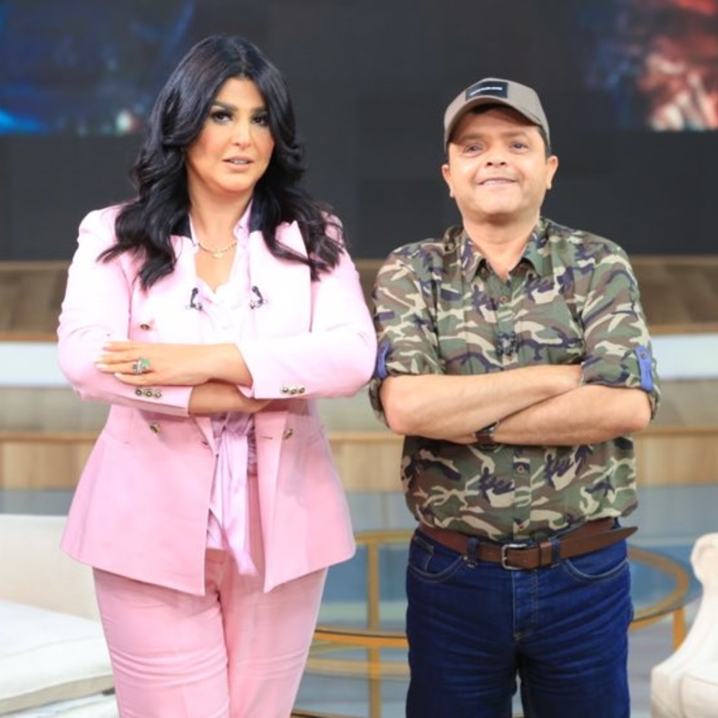 محمد هنيدي ومنى الشاذلي