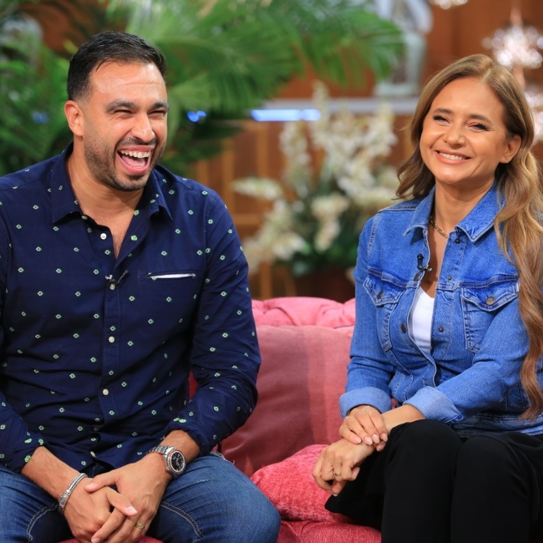 نيللي كريم وهشام عاشور