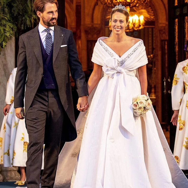 حفل زفاف الأمير فيليبوس الابن الروحي للأميرة ديانا والأمير فيليب