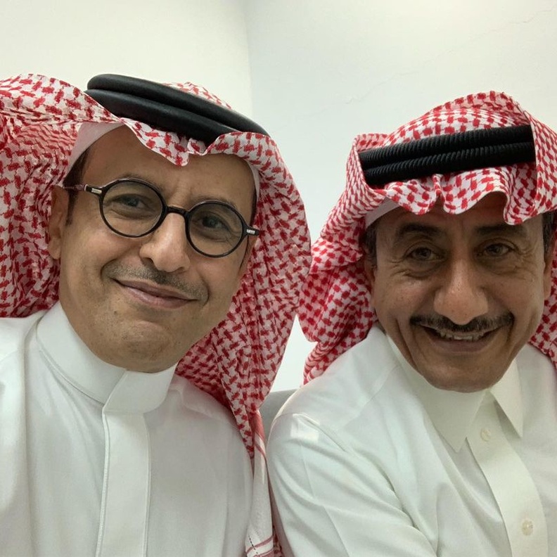 ناصر القصبي وعبدالإله السناني