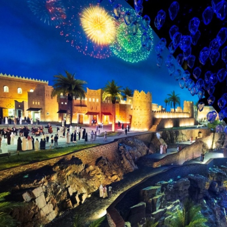 أجمل اللقطات التراثية في جناح المملكة 