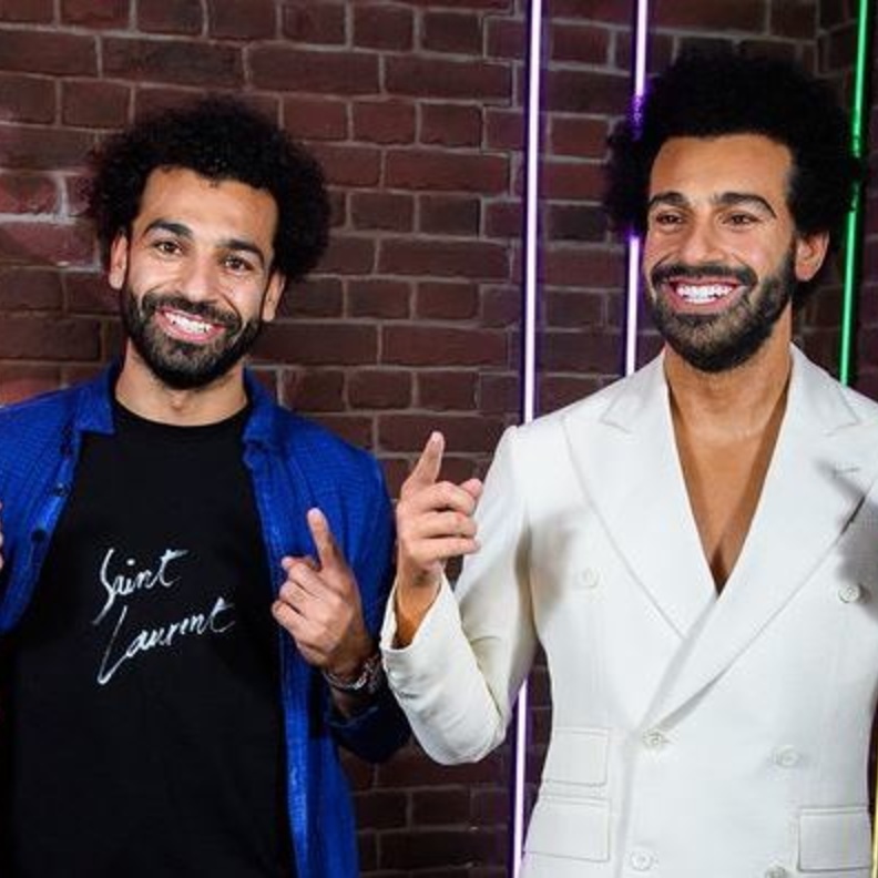 تمثال محمد صلاح في متحف الشمع بلندن