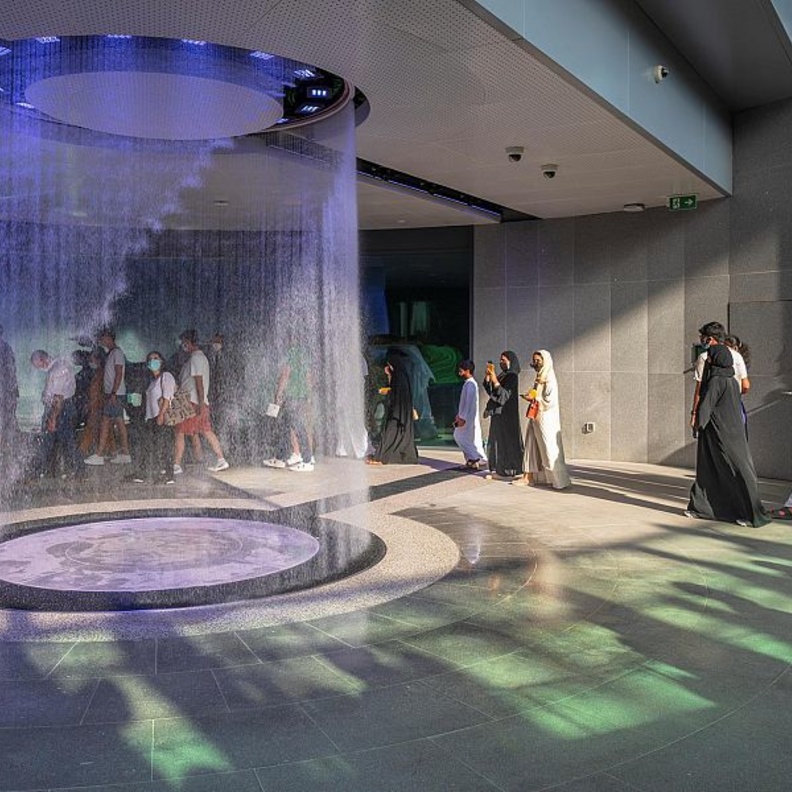 النافورة الرقمية.. إبداع سعودي في إكسبو 2020 دبي