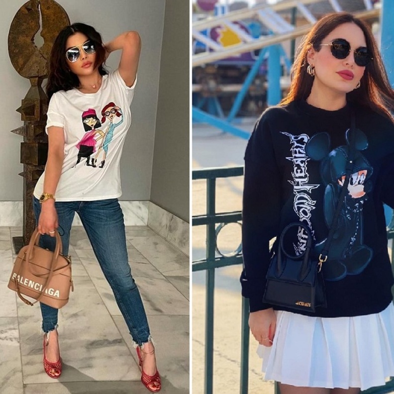 هيفاء وهبي وابنتها