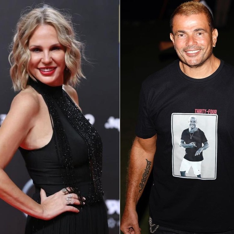 شيرين رضا بالفيديو :"أتمنى أن يرث حفيدي المستقبلي هذه الصفات من عمرو دياب"