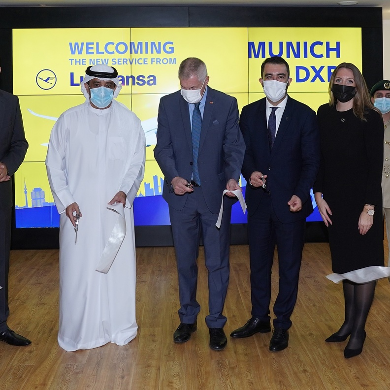 لوفتهانزا تطلق خط رحلاتٍ جديداً من ميونيخ  إلى دبي على متن طائرة إيرباص A350-900 العصرية والصديقة للبيئة