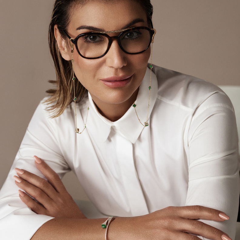 مجوهرات مارلي نيويورك الفاخرة تقدّم سلسلة آي غلاس تشين